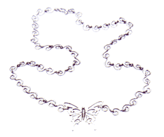 Butterfly Bellychain BC2