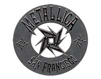 Metallica SF belt buckle