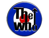 The Who Target Inlayed Pewter belt buckle
